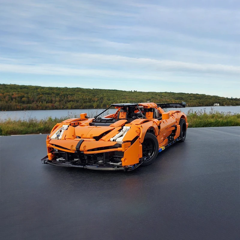 2599 деталей MOC Техническая модель Koenigsegg Jesko, конструктор, архитектурная игрушка, рождественский подарок, DIY-набор, развивающие креативные кубики для детей (art.: 3920dc91a38ef) - 3920dc91a38ef