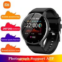 xiaomi 2022 new smart watch men full touch screen sport fitness watch ip67 waterproof bluetooth for android ios smartwatch