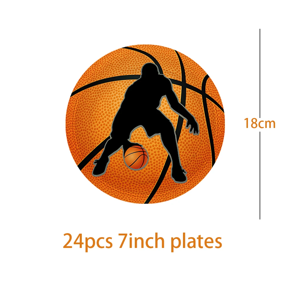 

Баскетбольная тема, украшения для дня рождения, одноразовая посуда, бумажные салфетки, чашки, тарелки, скатерти, соломинка