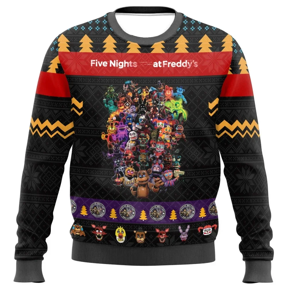 Новогодний хит продаж осенне-зимний большой пуловер для мужчин рождественский