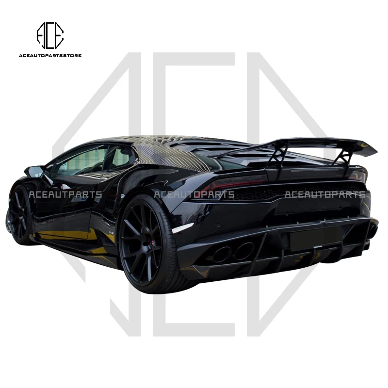 Задний спойлер из настоящего углеродного волокна для Lamborghini Huracan LP610 LP580 EVO DMC Style GT