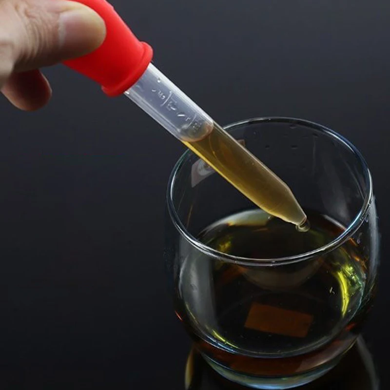 Пипетка из Силиконовой соломы для кормления детей 5 мл