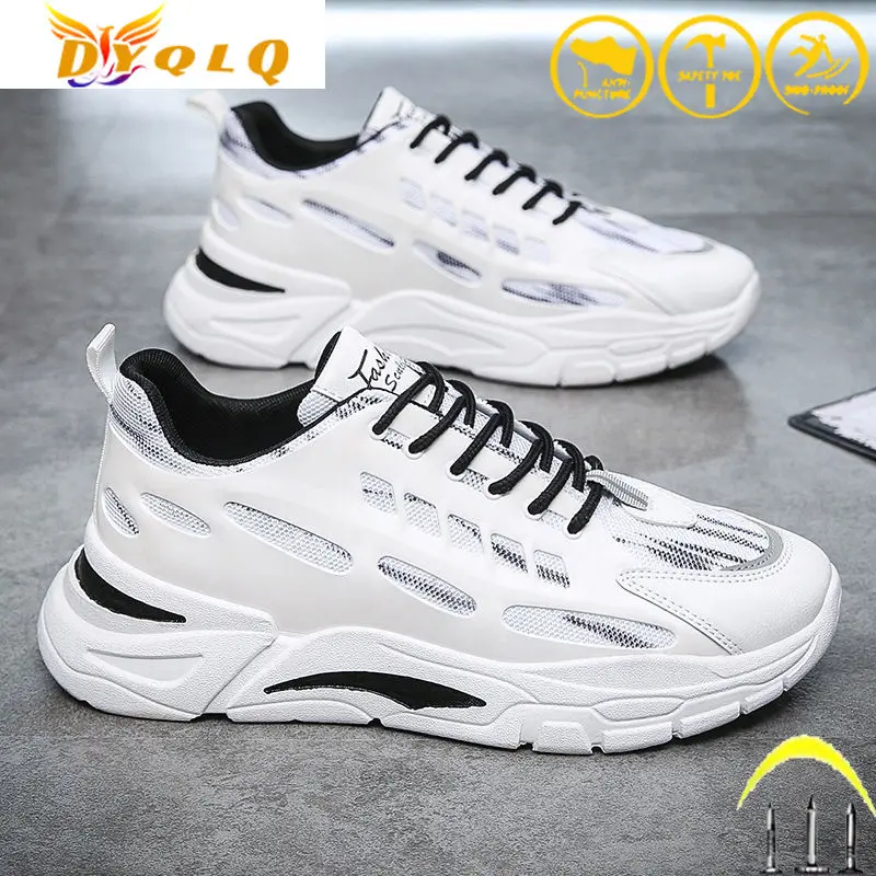 

Men Ladies Stab Resistant Work Safety Shoes Safety Boots Sports Breathable Indestructible Protection