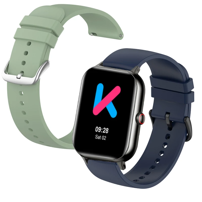 

Soft Silicone Strap For KUMI KU6 KU3S Smart Watch Band Replaceable Sport Belt