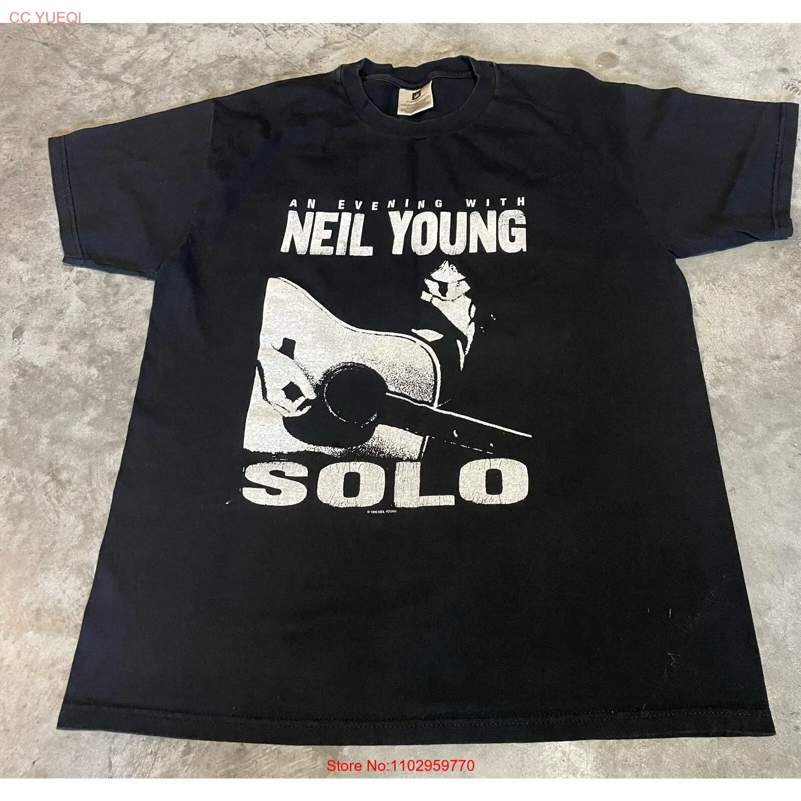 Винтажная Коллекция 1999 вечерняя футболка с номером Young Solo