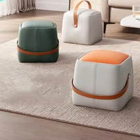 dining small chair pouf foot stool step nordic modern portable stool foot rest salon minimalist taburete household furniture