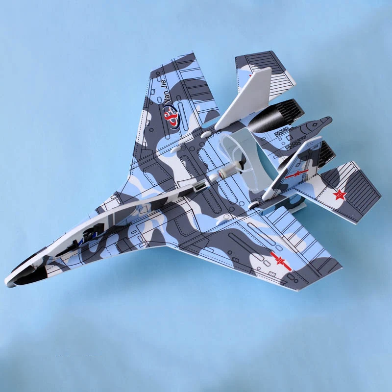 Новинка электрический ручной планер SU27 для бросания самолет из пенопласта со