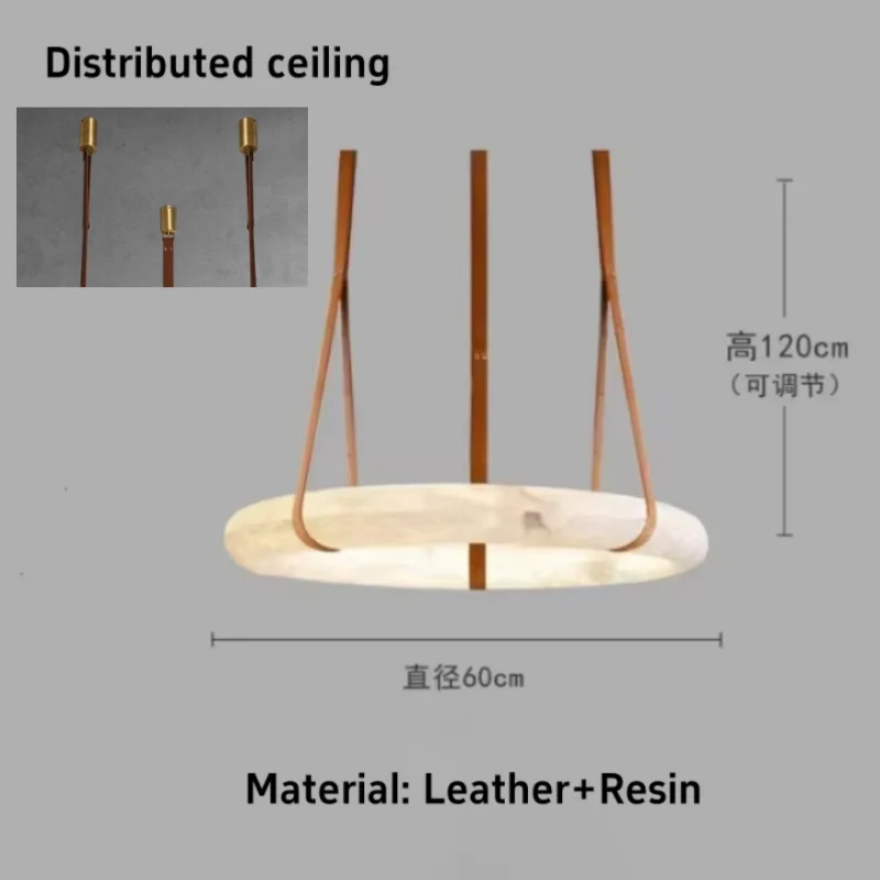 

Подвесной светильник имитация облака и камня
