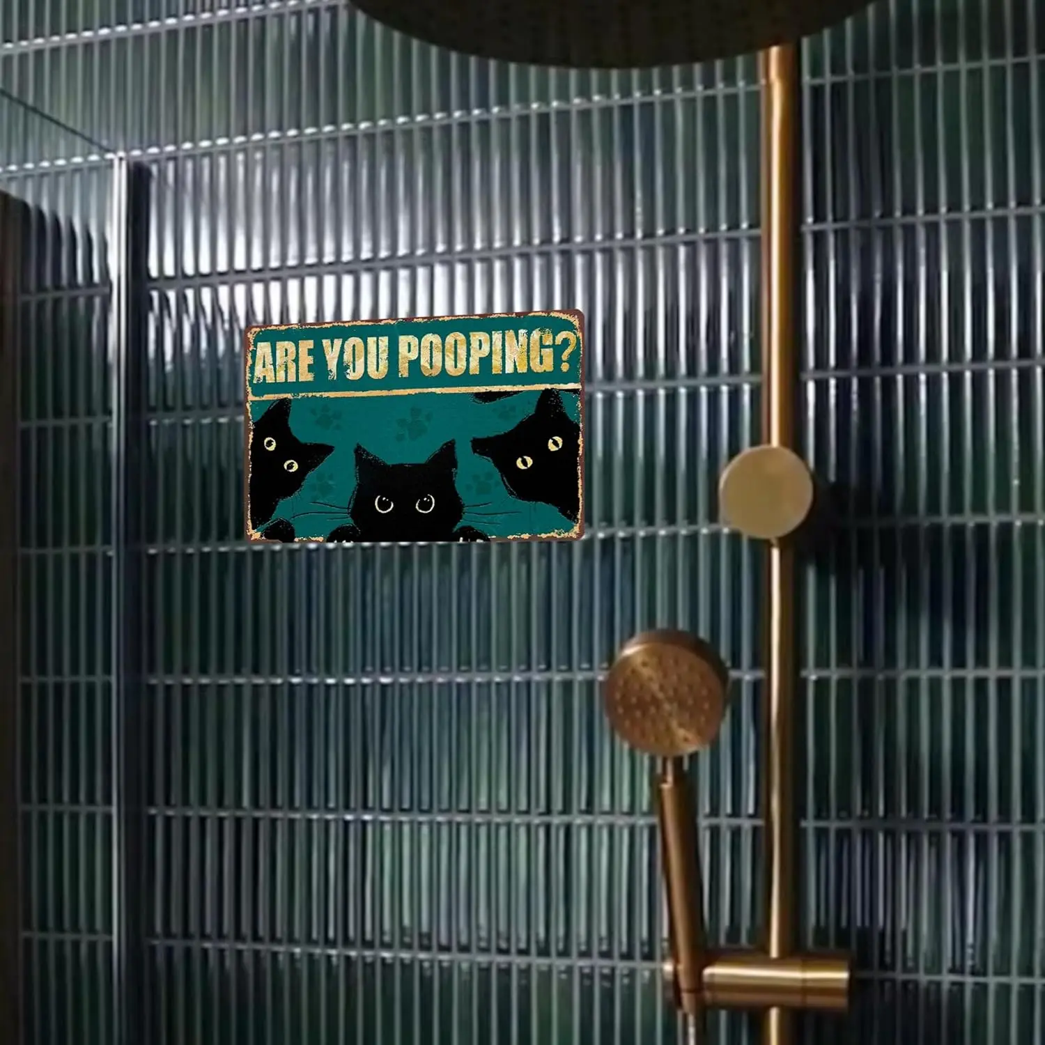 Украшение для комнаты отдыха винтажные плакаты Забавный декор ванной настенное