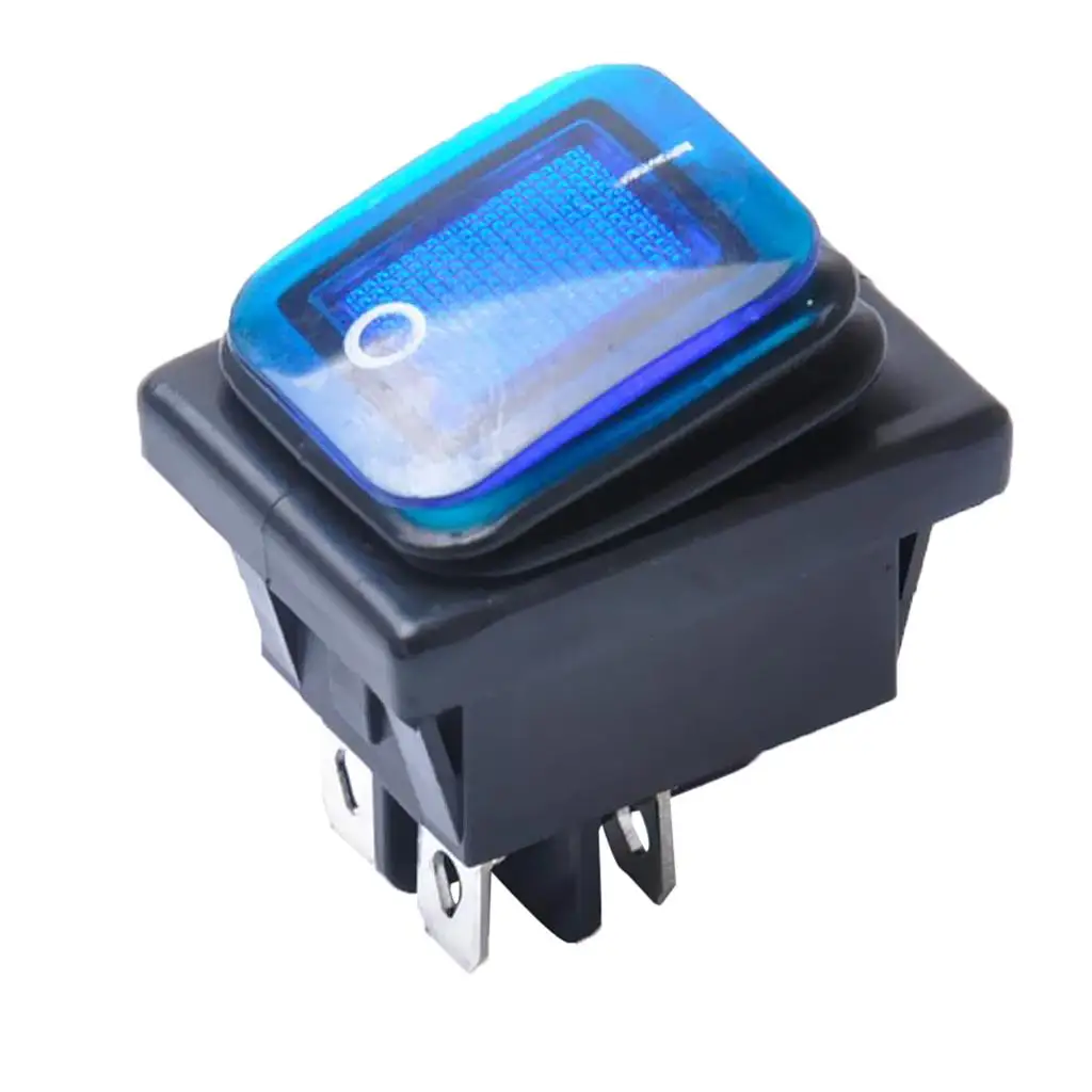 

Pin OnBoat Lighted Rocker Toggle Switch Waterproof 16A 250VAC/20A 125AC