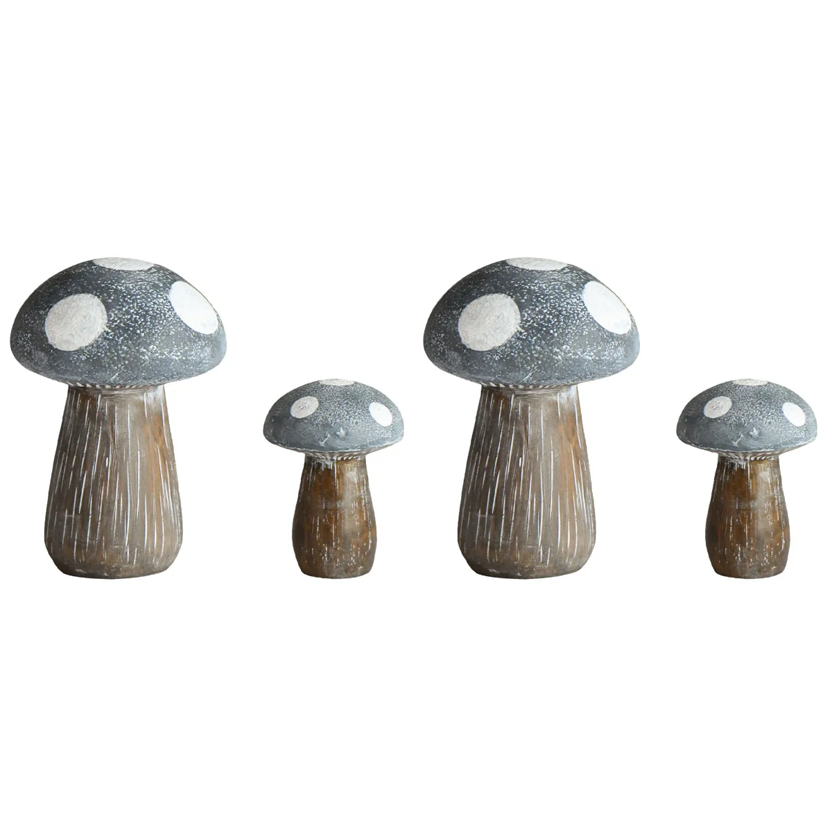 

4 Pcs Resin Mushrooms Garden Mushrooms Statue Mushrooms Ornaments Home Party Decoration