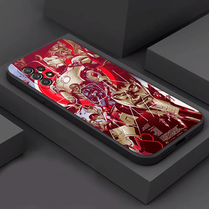 

Marvel Spiderman Phone Cases For Xiaomi Redmi Note 10 10S 10 Pro POCO F3 GT X3 GT M3 Pro X3 NFC Carcasa Soft TPU Funda