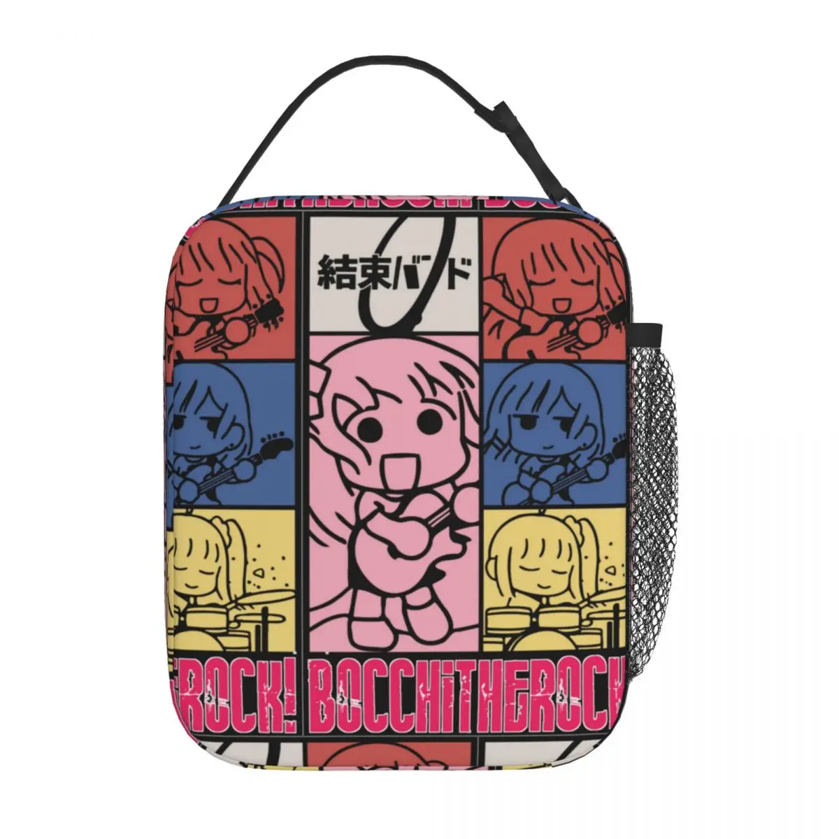 

Bocchi The Rock Cute Hitori Goto Accessories Insulated Lunch Bag Bocchi The Rock! Merch Fashion Cooler Thermal Lunch Box
