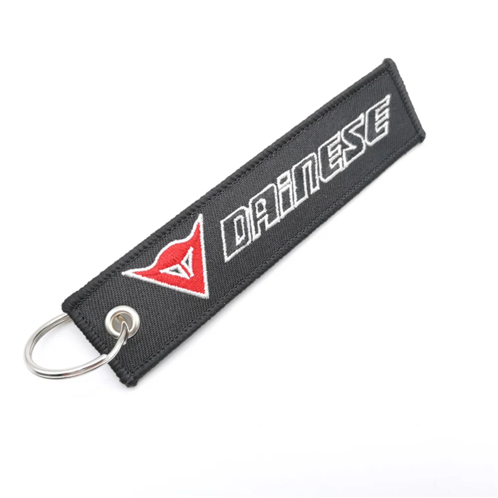 Мотоциклетный брелок для ключей из сплава нейлоновая тканая ткань черные брелки