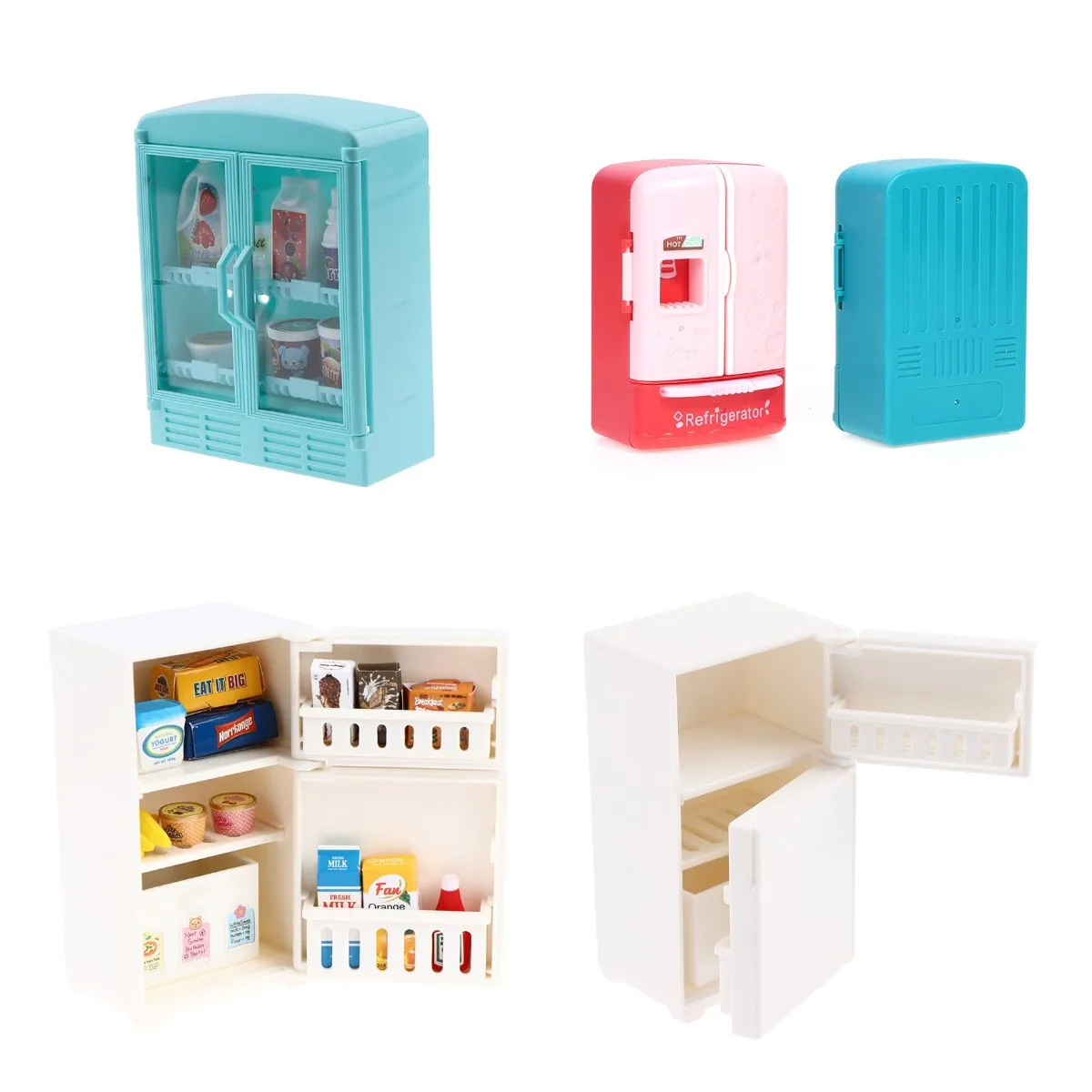 Миниатюрный Кукольный мини-домик для продуктов питания напитков магазина