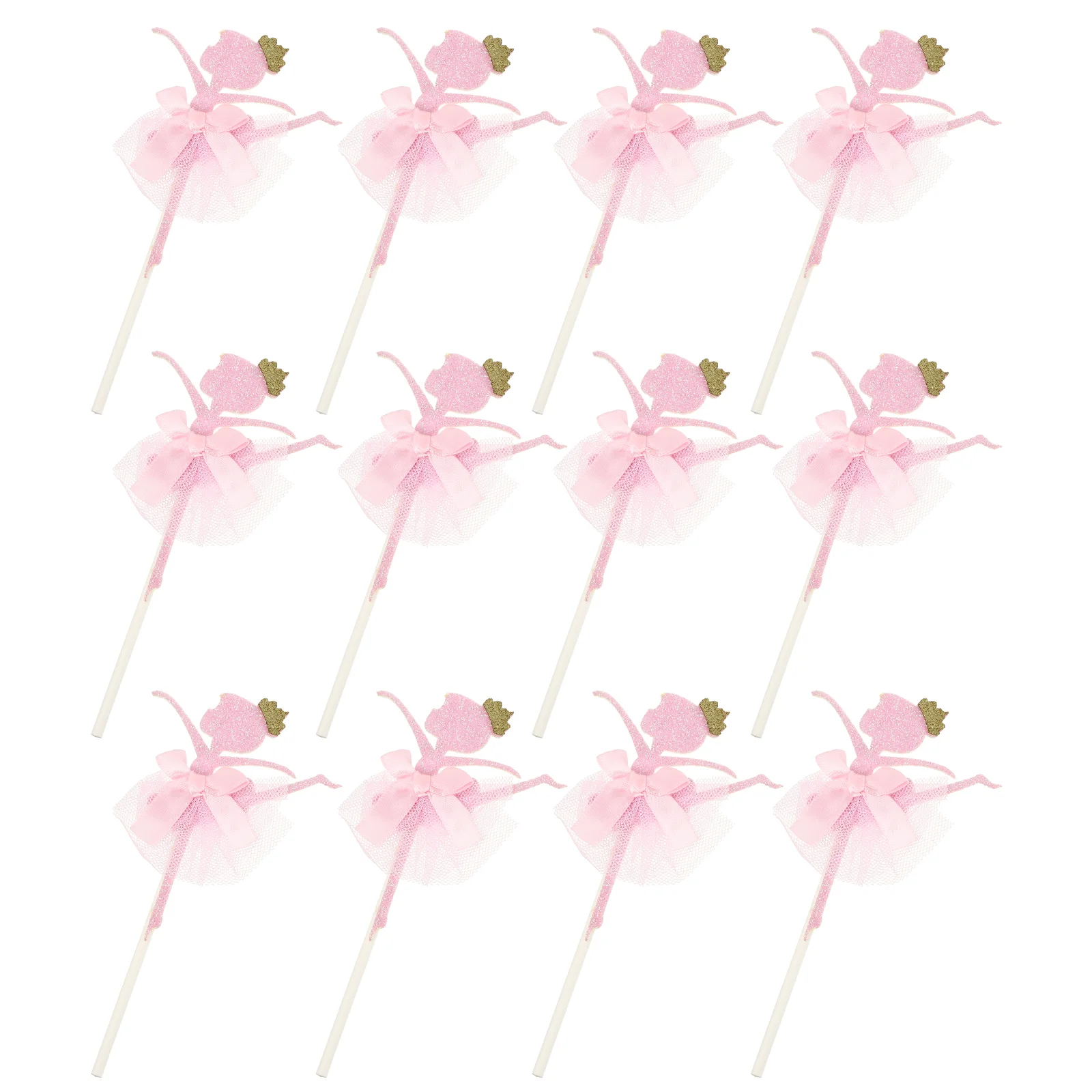 

Decorations Fairy Cupcake Birthday Toppersparty Fiesta Unicorngirls Girl Ballet Picks Decor