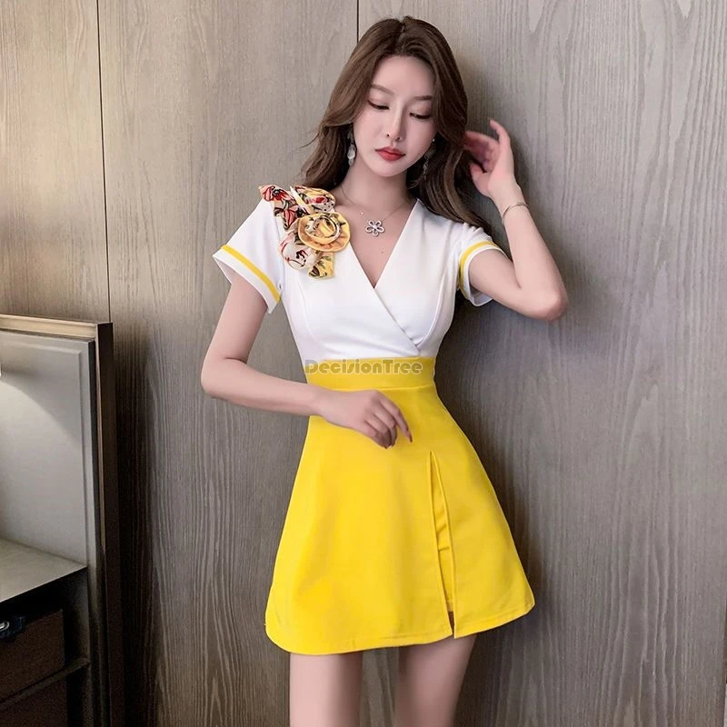 Новинка 2024 улучшенное китайское сексуальное короткое платье-Ципао с V-образным