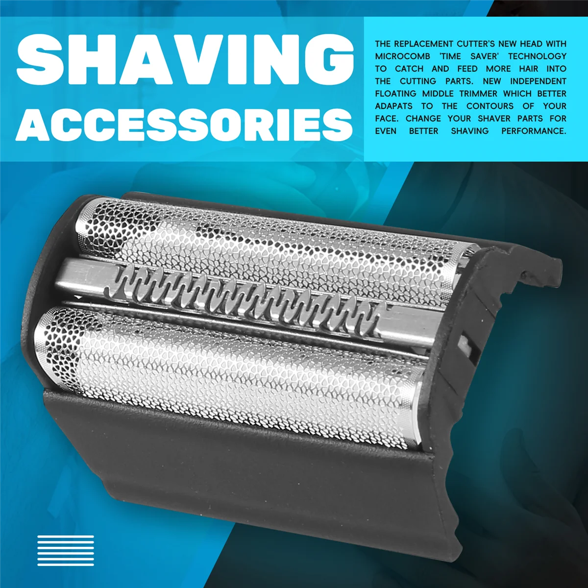 31B Сменный экран из фольги + лезвие для Braun 3 серии 310 5000/6000 5724 5735 5736 5738 5739 5770 5771 5773 380