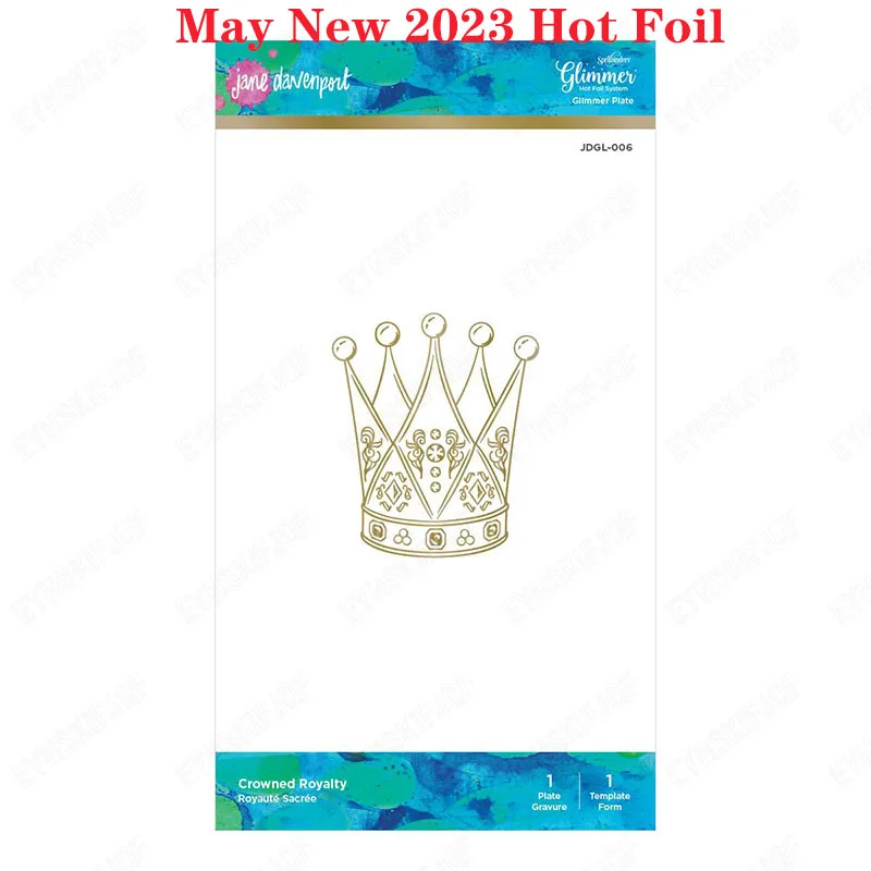 

Корона королевская 2023 новые металлические Вырубные штампы Сделай Сам Скрапбукинг карточный трафарет бумажные карточки украшение для альб...