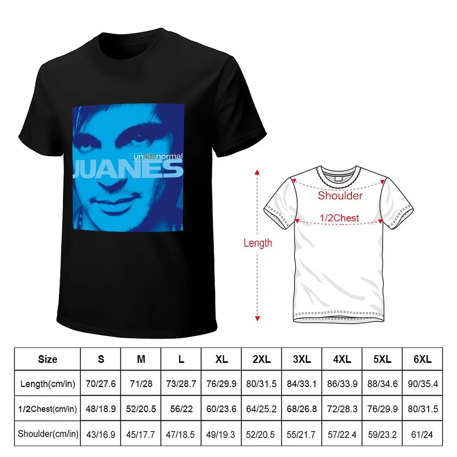 Фото Juanes Un da Normal T-Shirt, рубашки с рисунком, необходимые футболки, футболки, толстовки, мужские №2