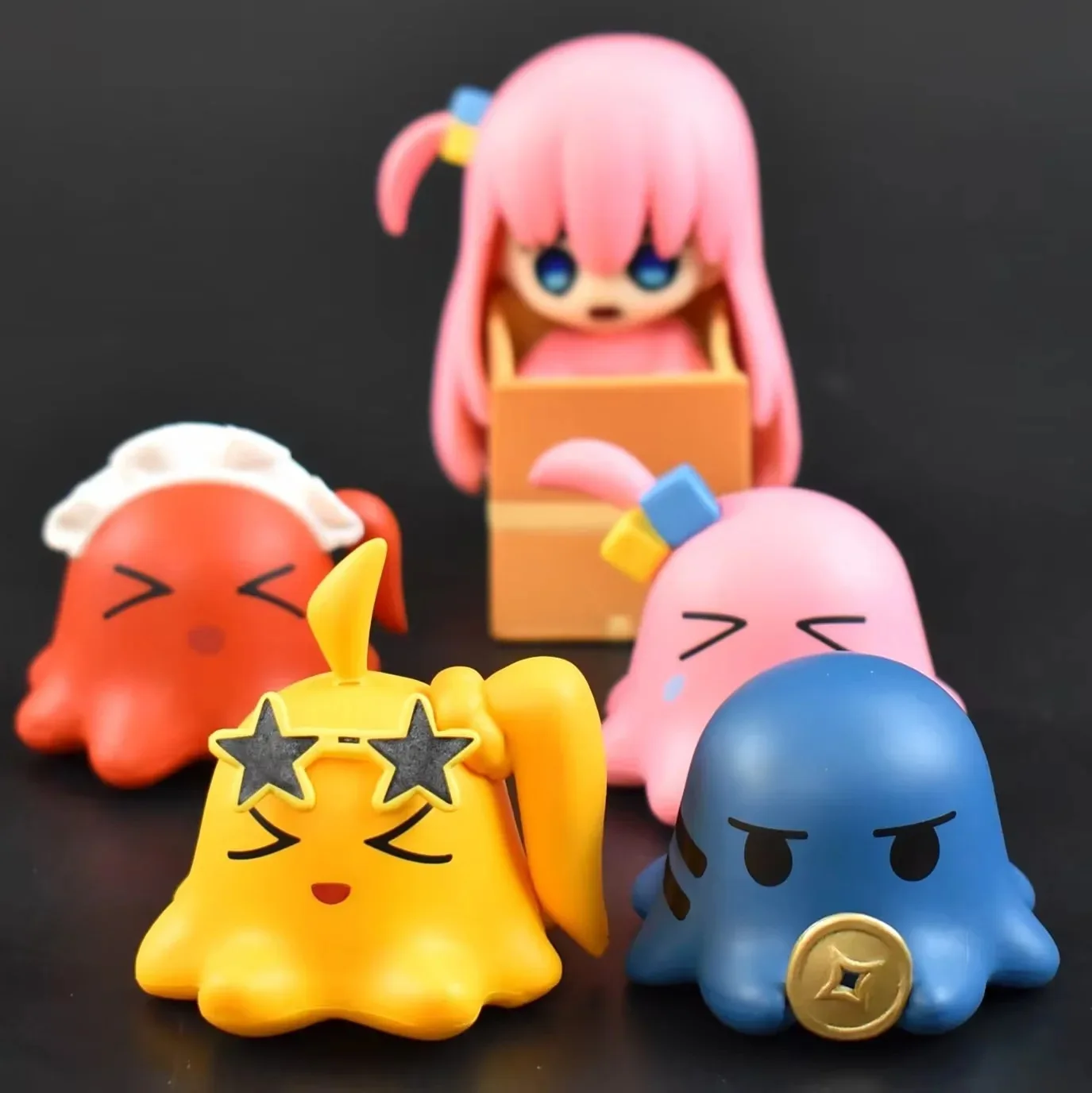 

5pcs/set BOCCHI THE ROCK! Gotoh Hitori Cute Anime Action Figure Toys 5-7CM