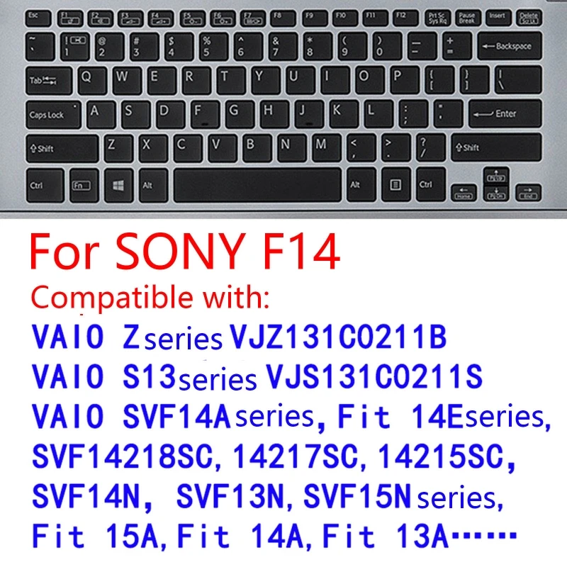 

Premium Ultra Thin Keyboard Cover for SONYVAIO SVF14A Soft-Touch Protective Skin G2AC