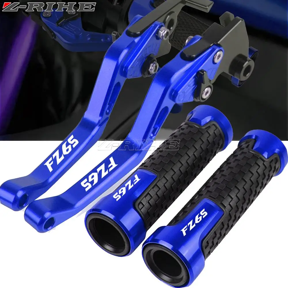 

FAZER 600 Motorcycle Grips Handle Grips Brake Clutch Levers For YAMAHA FAZER600 FZ6S/FZ6N FZ-6S FZ-6N 1998-2003 2002 2001 2000