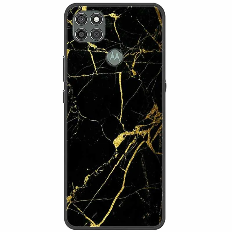 Чехол для Moto G9 Power Cover мраморный Мягкий ТПУ силиконовый чехол телефона Motorola Case G9Power