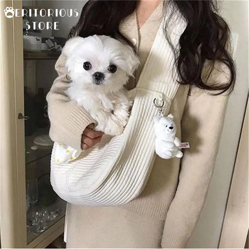 

Dog Bags Pet Kitten Carrier for dogs Outdoor Travel Handbag Canvas Single Shoulder Cat Bag Shoulder Breathable Puppy Bag