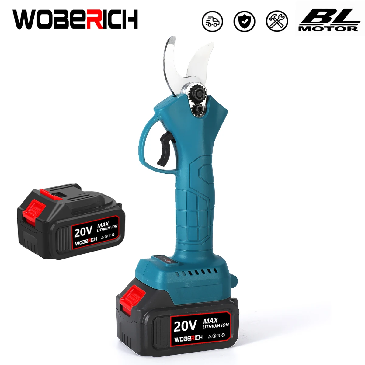 

Brushless 4 Gear Electric Tree Branch Trimmer Professional Cordless Tree Pruner Cordless Pruner Shear Electric Tree Cutter