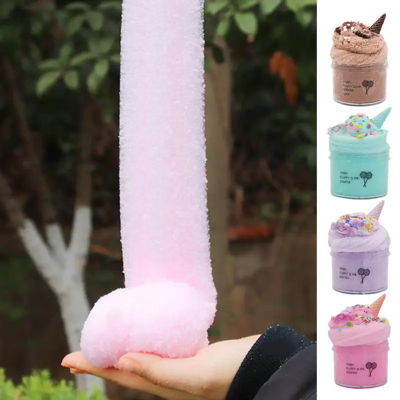 

Diy Soft False Cookies Idea Cake Fluffy Glue For S Additives Clay Supplies Plasticine Chocolate Modelling Toys