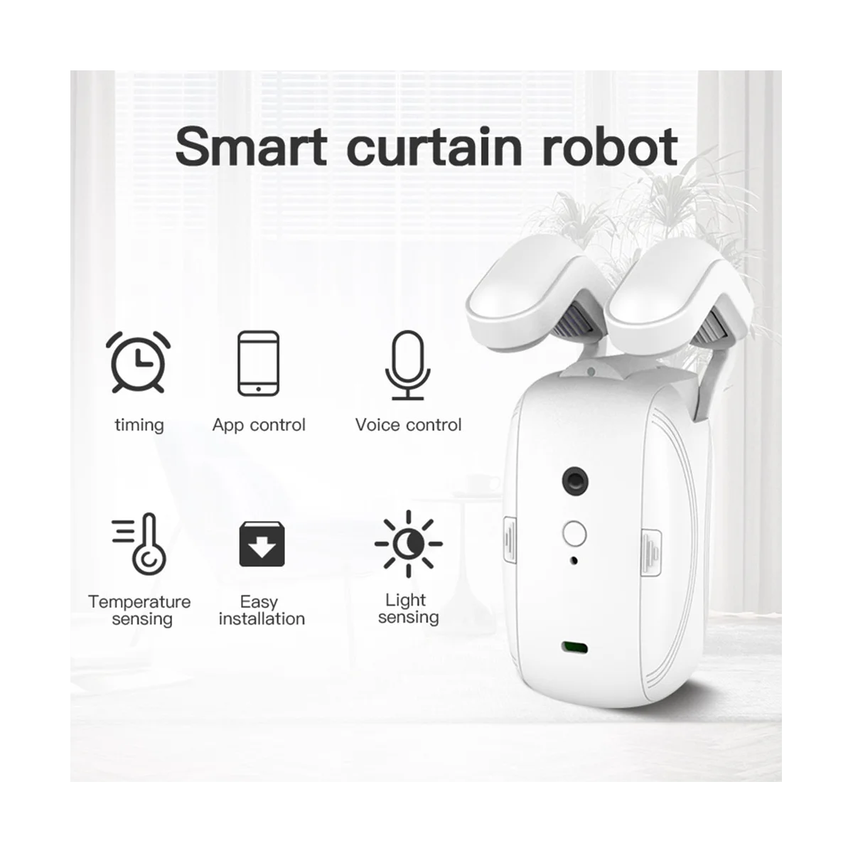Автоматический Смарт-штопор Tuya 1 шт. Bluetooth переключатель для штор с римскими
