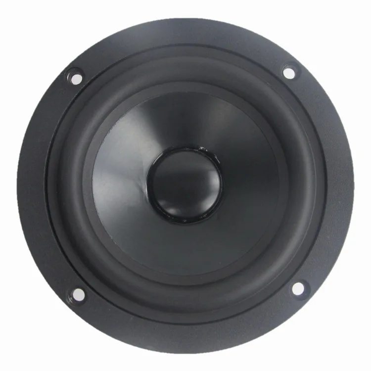 Фото Hi-Fi 4,5-дюймовый широкополосный динамик 4/8 Ом 30 Вт с черной алюминиевой оболочкой для домашнего кинотеатра (1 шт.) №2