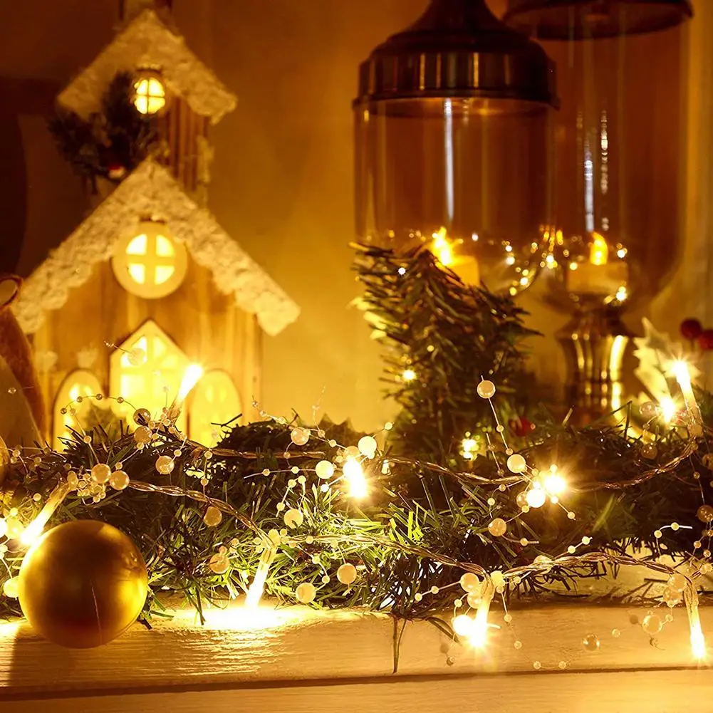 Рисунок 3 - Светодиодная гирлянда с красными бусинами