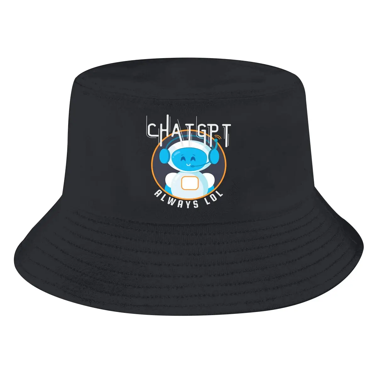 

Always LOL Unisex Bucket Hats ChatGPT Hip Hop Fishing Sun Cap Fashion Style Designed