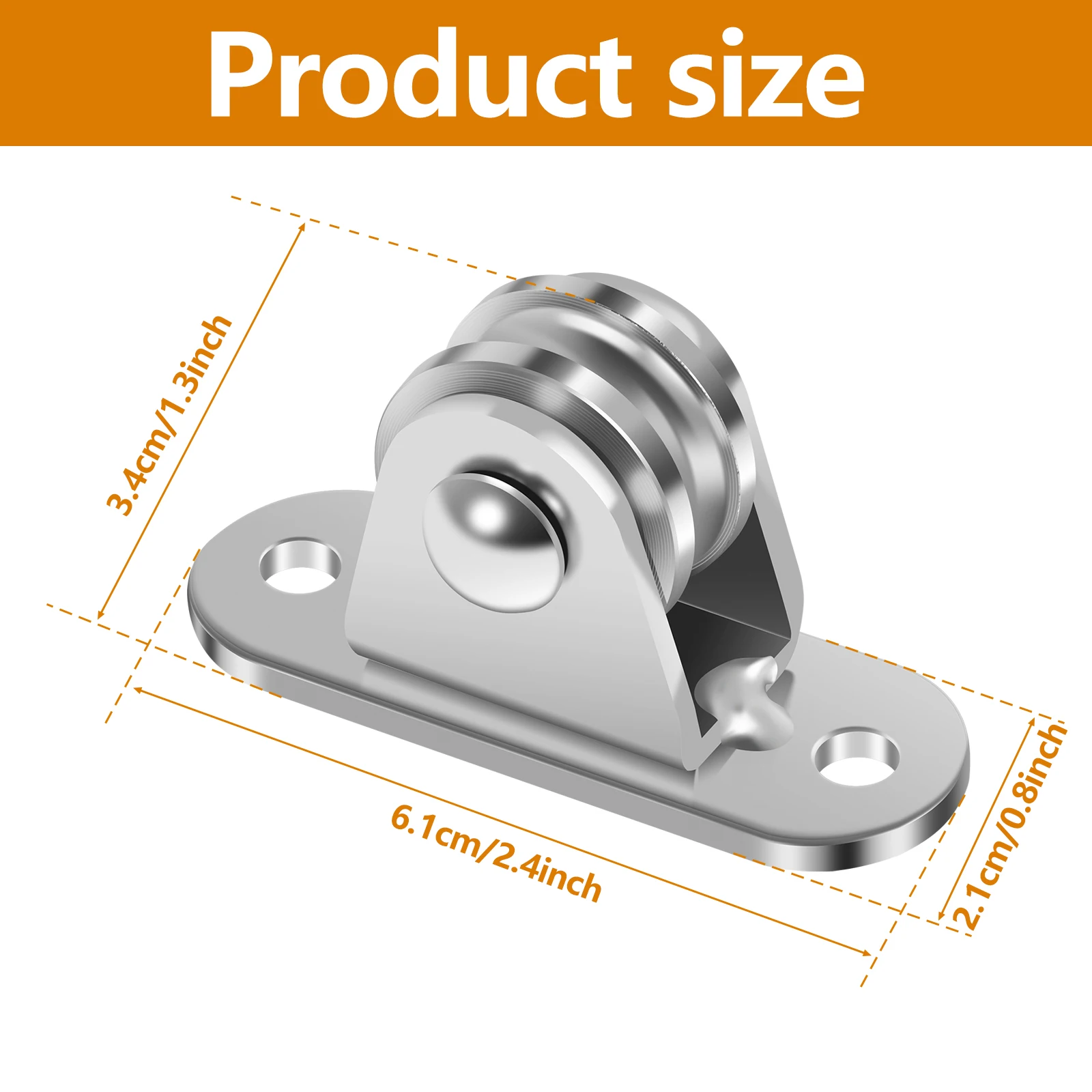 Маленький блок шкивов бесшумный шкив фиксированные шкивы загрузка 176 фунтов для