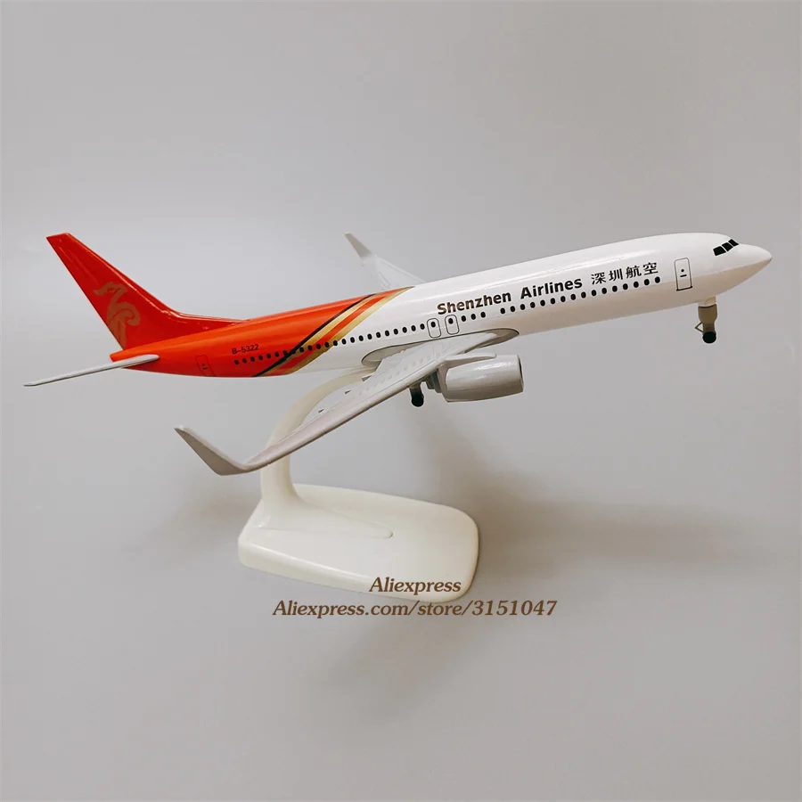Новинка модель самолета 20 см из металлического сплава China Air ShenZhen Airlines Боинг 737 B737