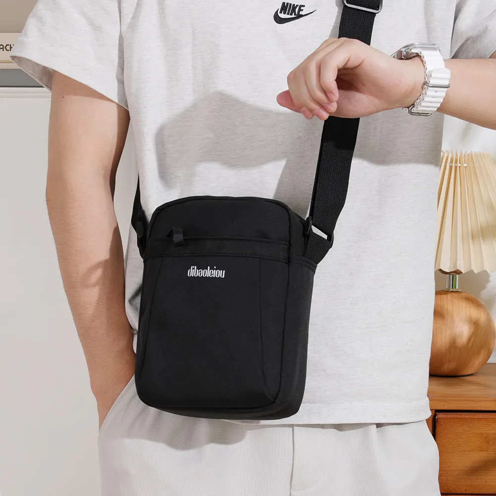 Мужская Сумка-оксфорд На Плечо Повседневная Сумка Через С Застежкой-молнией