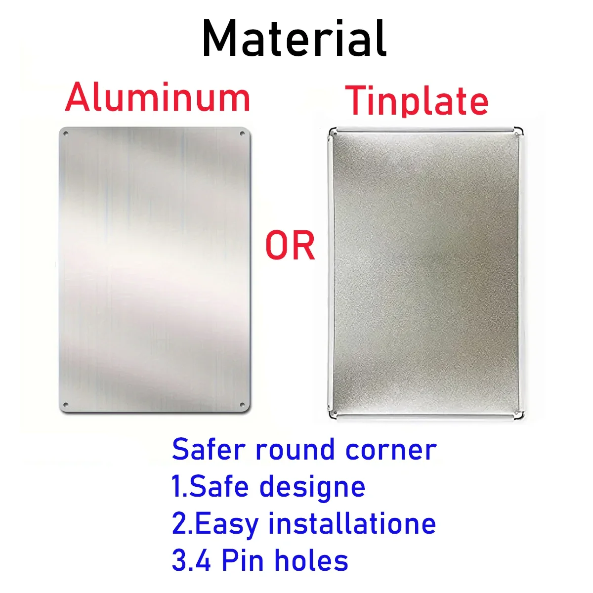Металлическая Алюминиевая Табличка В Деревенском Стиле Для Привлекательных