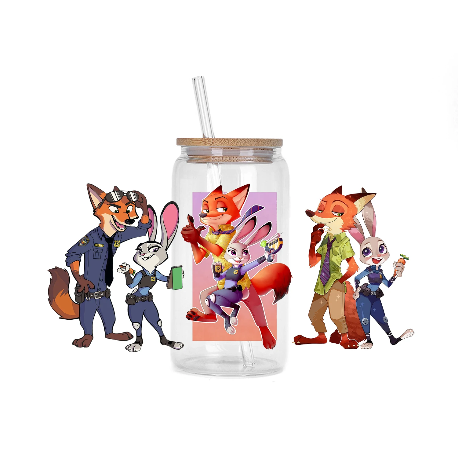 

3D наклейки MINISO Ник Зон