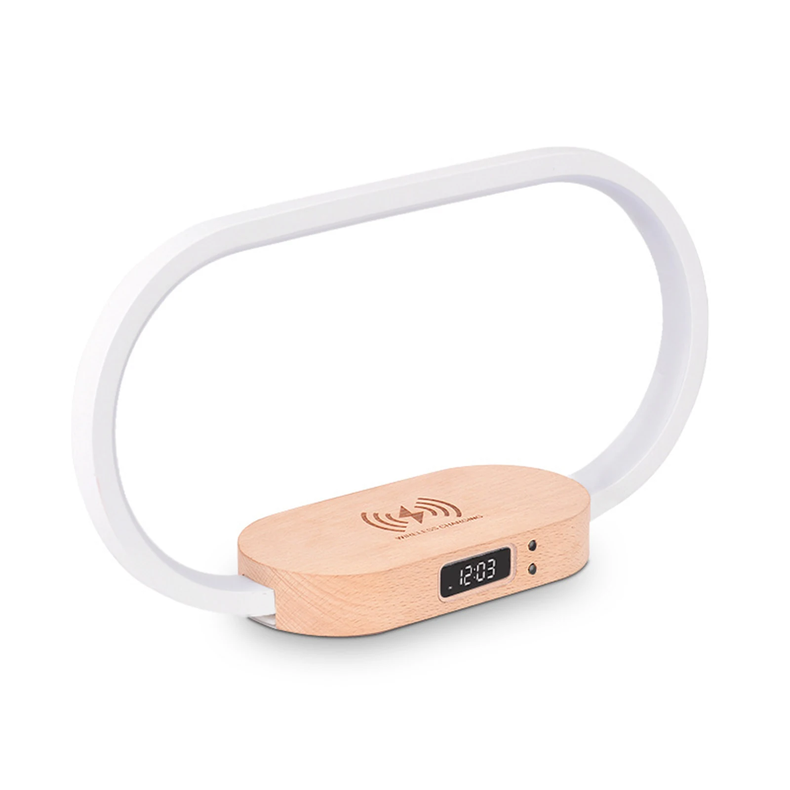 

Nightstand Lamp USB Charging Port Bedroom Learning Eye Protection Night Light Suitable for Kids Adults Home