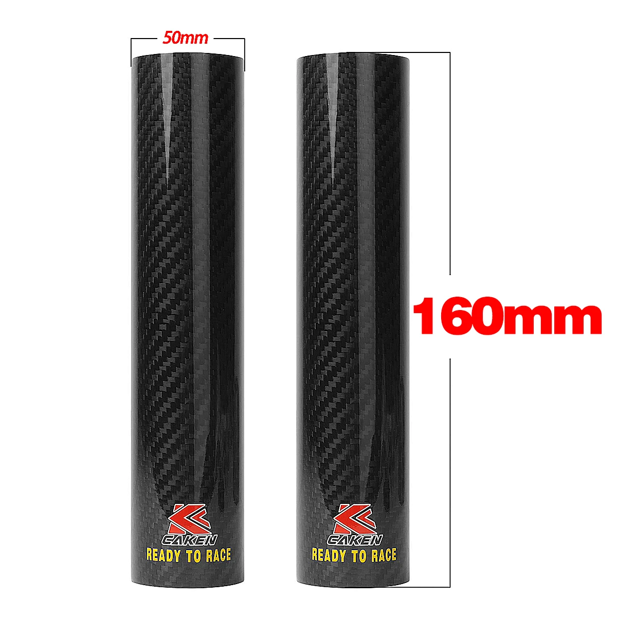 Для KTM YAMAHA HONDA Kawasaki Suzuki Pit Dirt Bike Мотоцикл 160-260 мм Углеродное волокно Регулируемая передняя вилка Защита от ударов