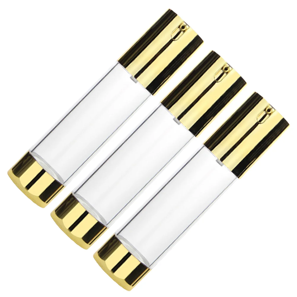 Бутылка для крема насос-дозатор вакуумный лосьон дорожные бутылки туалетных