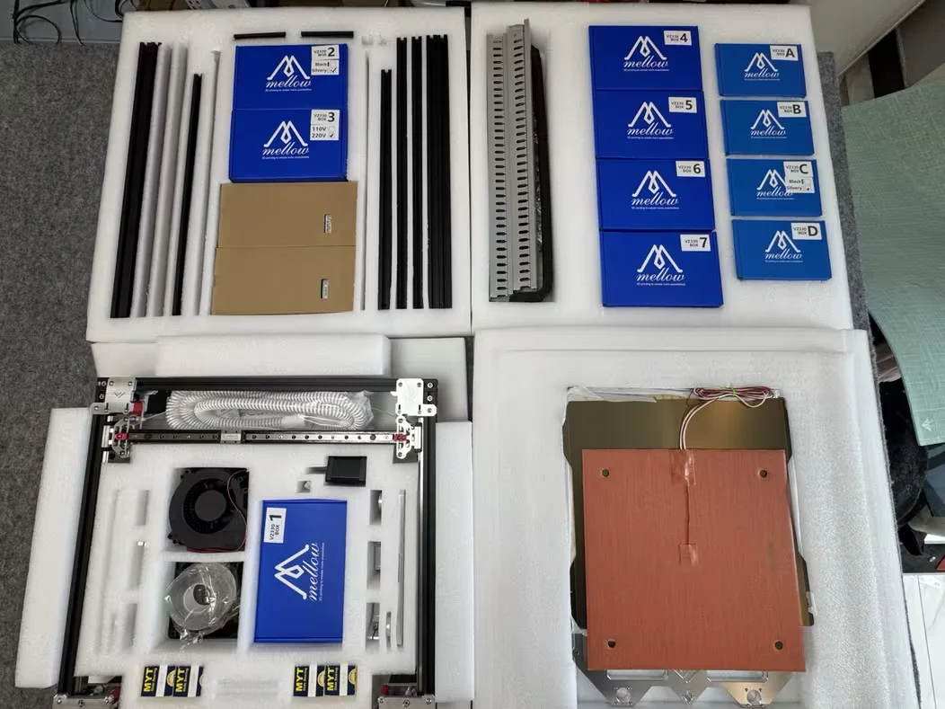 Оригинальный комплект 3D-принтера Mellow DIY VzBoT AWD 235 VZ235 для верхнего металла с ЧПУ