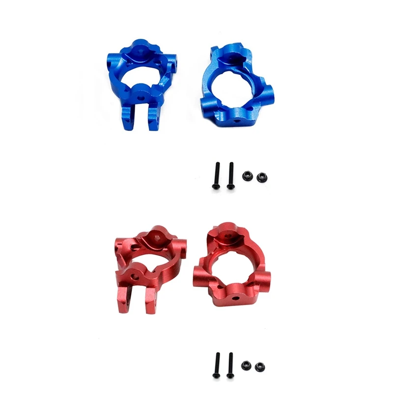 

2Pcs Metal Front C-Hubs Caster Blocks Spindle Carrier For Losi Lasernut U4 4WD 1/10 RC Car Upgrade Parts Accessories