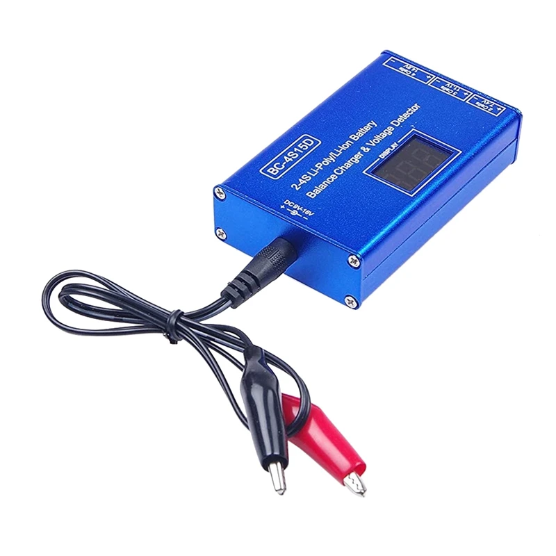 

Зарядное устройство для литий-полимерной батареи с дисплеем напряжения 1500 мА для радиоуправляемого квадрокоптера FPV