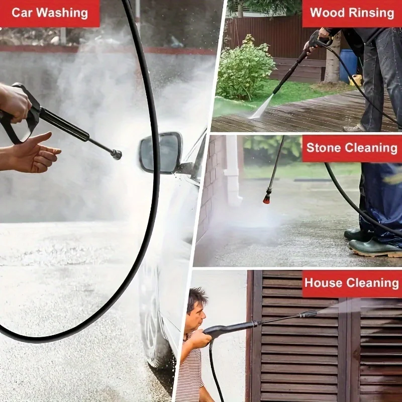 1 рулон шланга для мойки высокого давления 50 футов 1/4 дюйма без ударов M22 14 мм