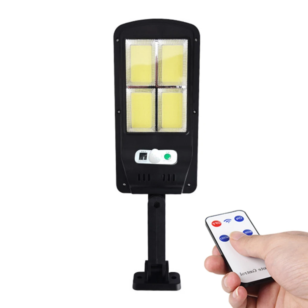 

300W Solar Light Remote Control Upgraded COB Solar Light PIR Motion Sensor Outdoor Solar Wall Street Light IP65 Waterproof Lamp