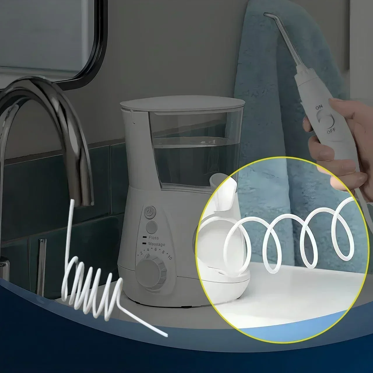 Универсальный Флоссер для воды мягкий шланг ремонтные аксессуары