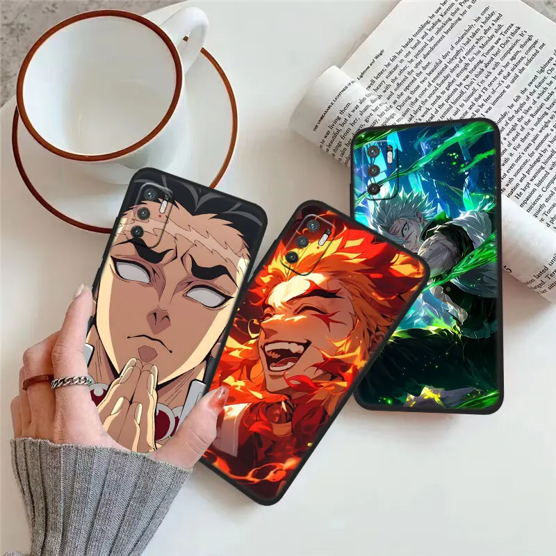 Чехол для телефона Demon Slayer Hashira Samsung Note 8 9 10 20 Ultra Lite Plus A03 A06 A16 M35 A11 M21 J7 J8 Prime Pro Quantum 2